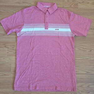 Dixxon Flannel Co. Heather Red Polo Men's Medium